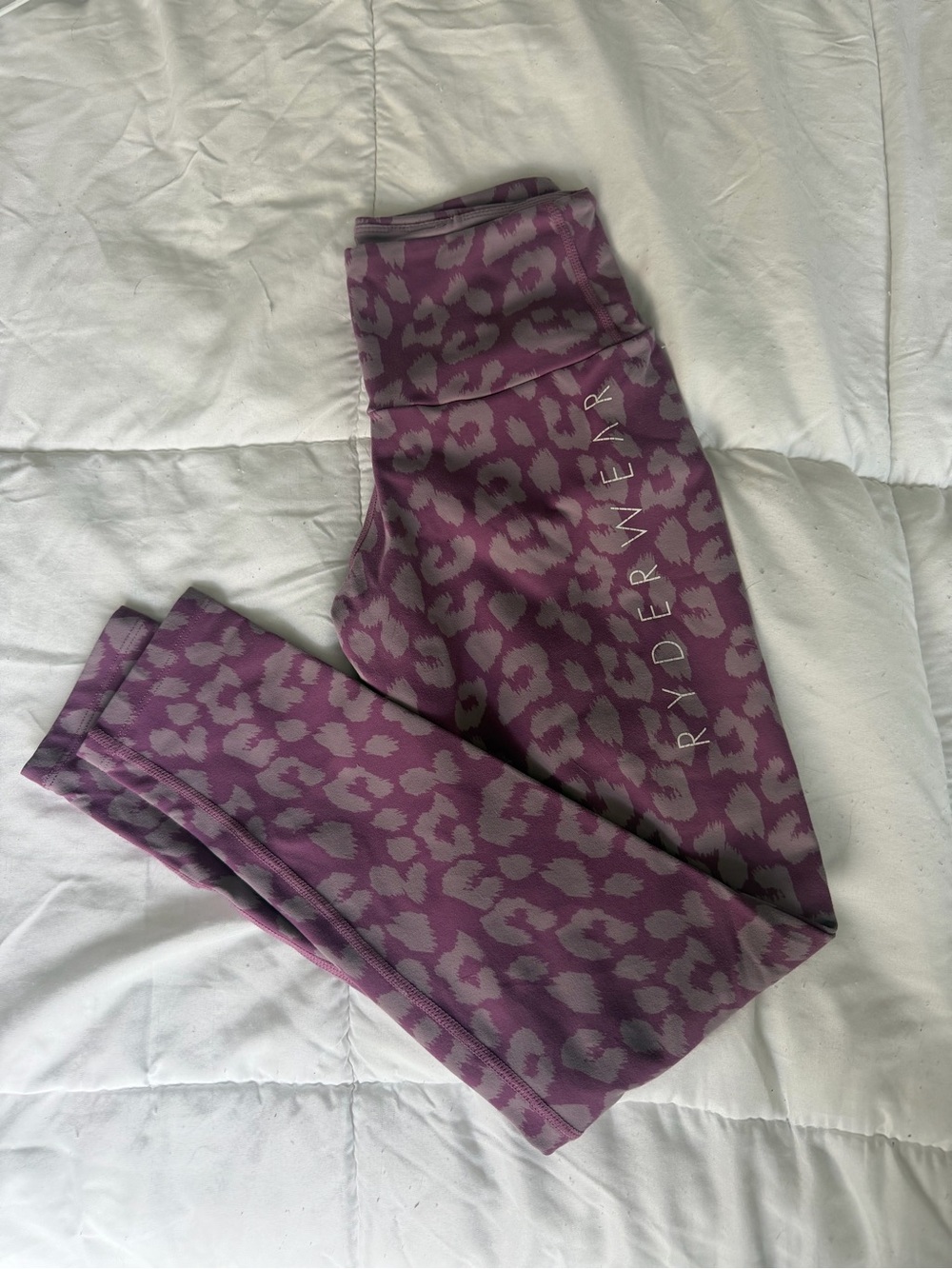 Ryderwear Purple Leopard Print Women’s Leggings